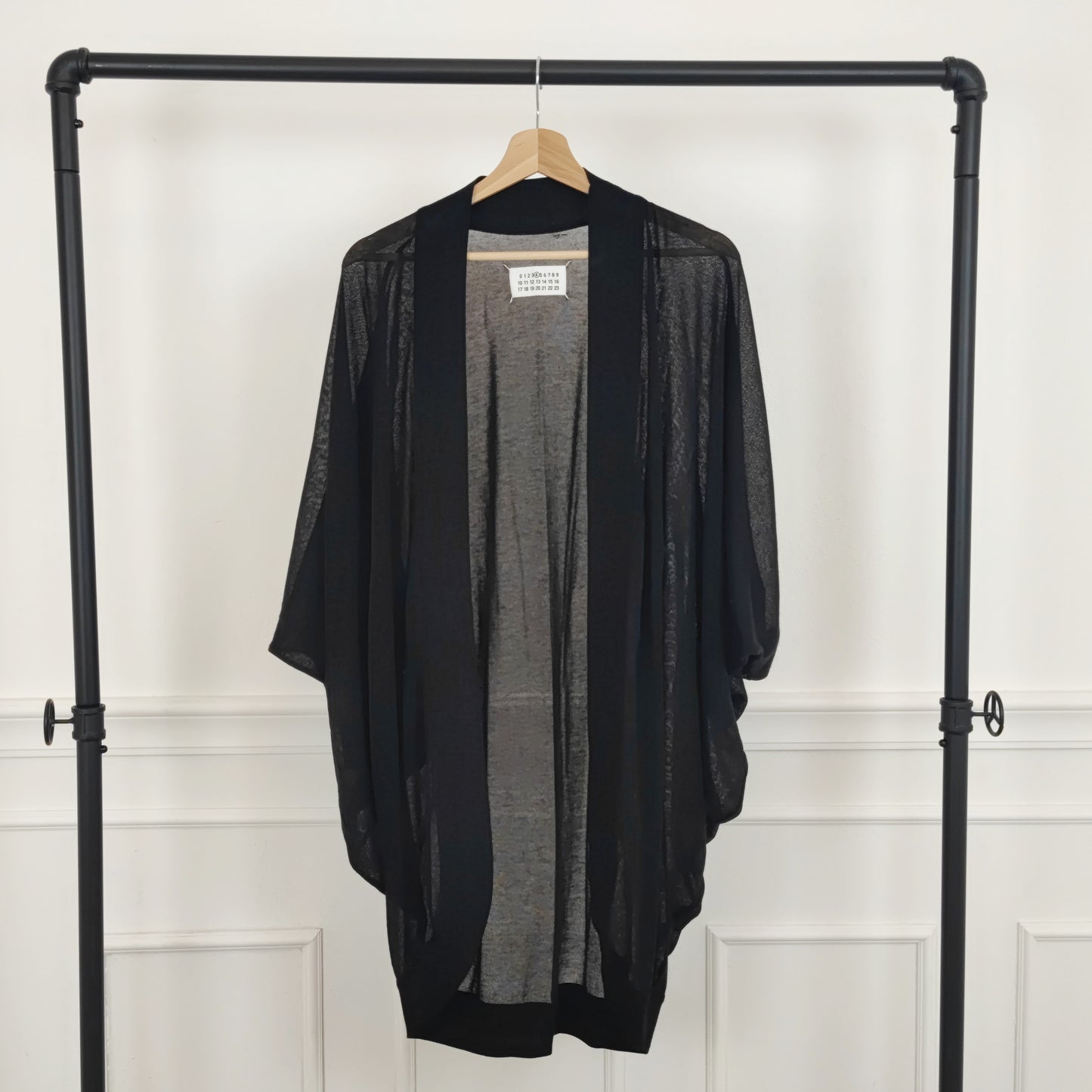 Cardigan - kimono Martin Margiela nero