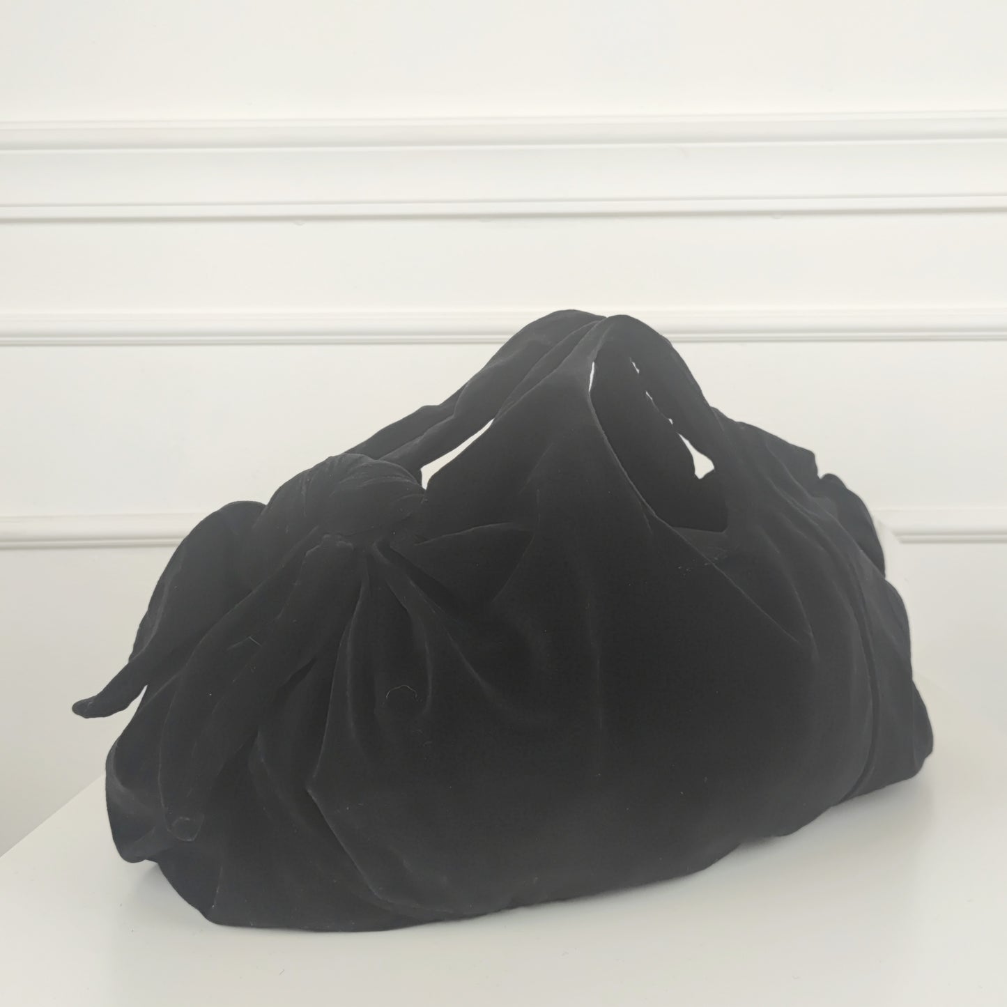 Borsa Comme des Garçons velluto nero