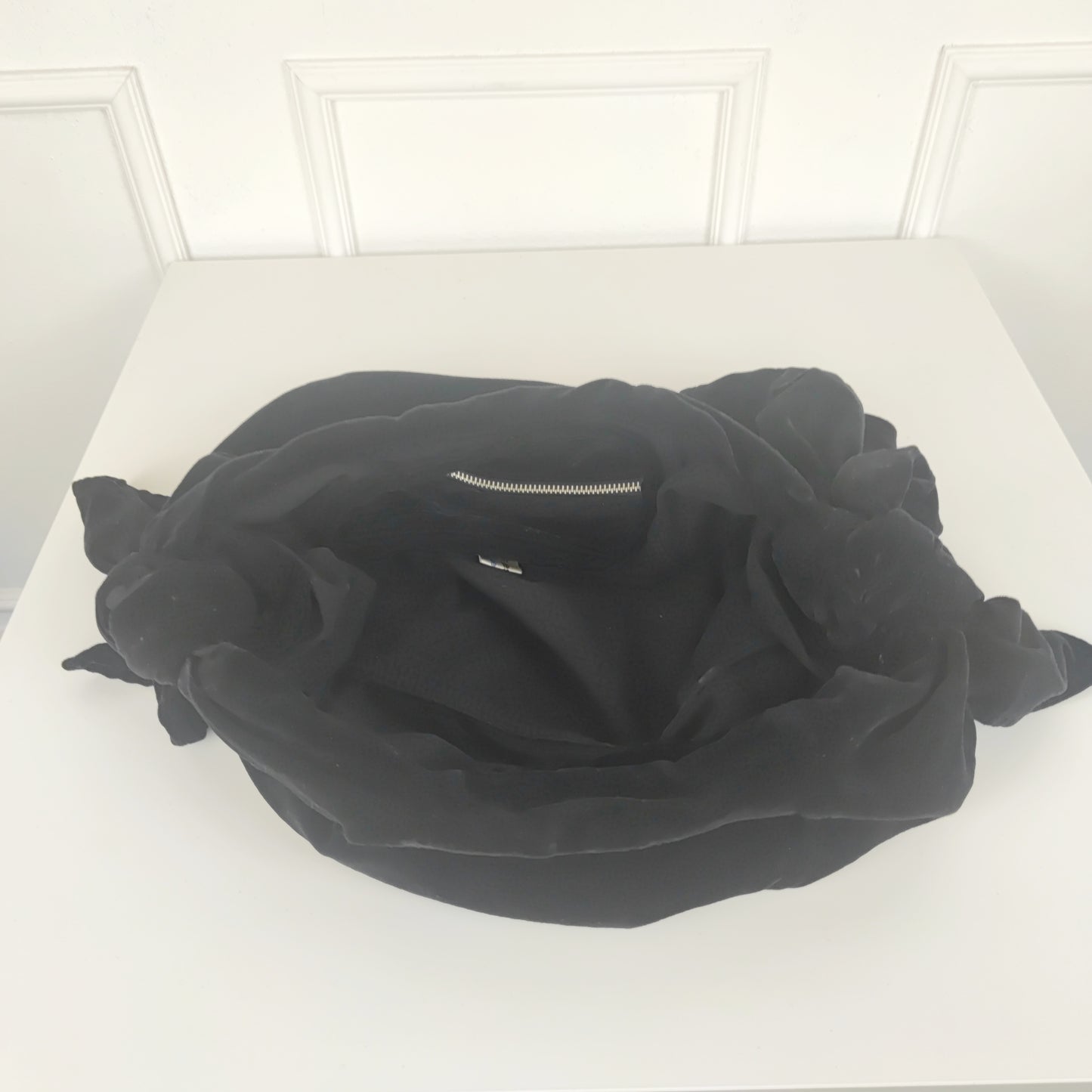 Borsa Comme des Garçons velluto nero