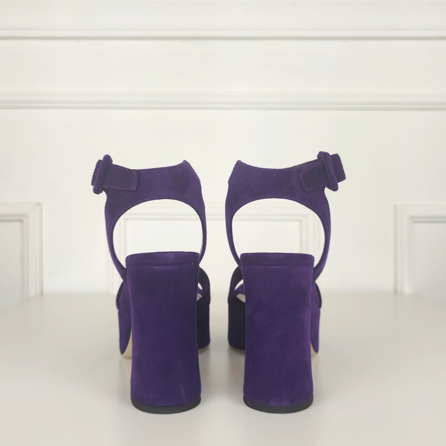 Sandali Miu Miu Suede viola