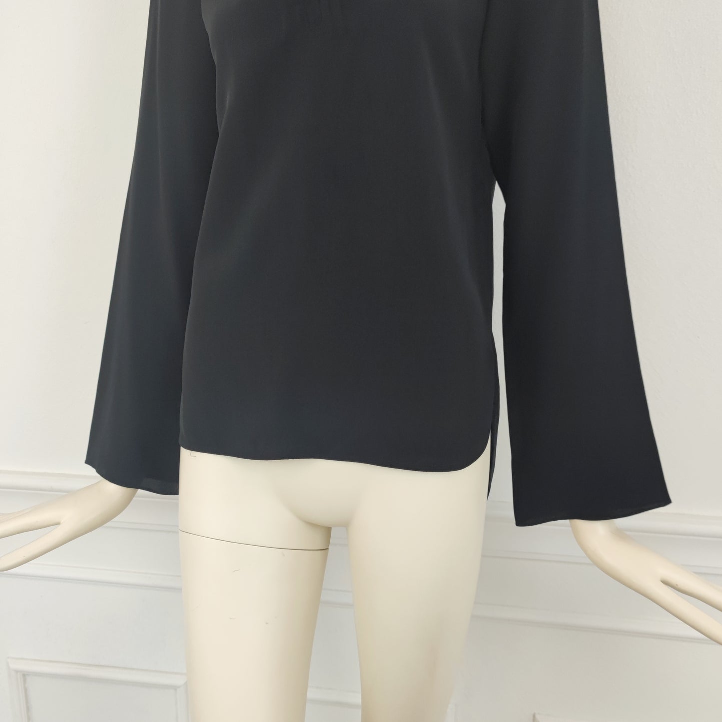 Blusa Sandro pura seta