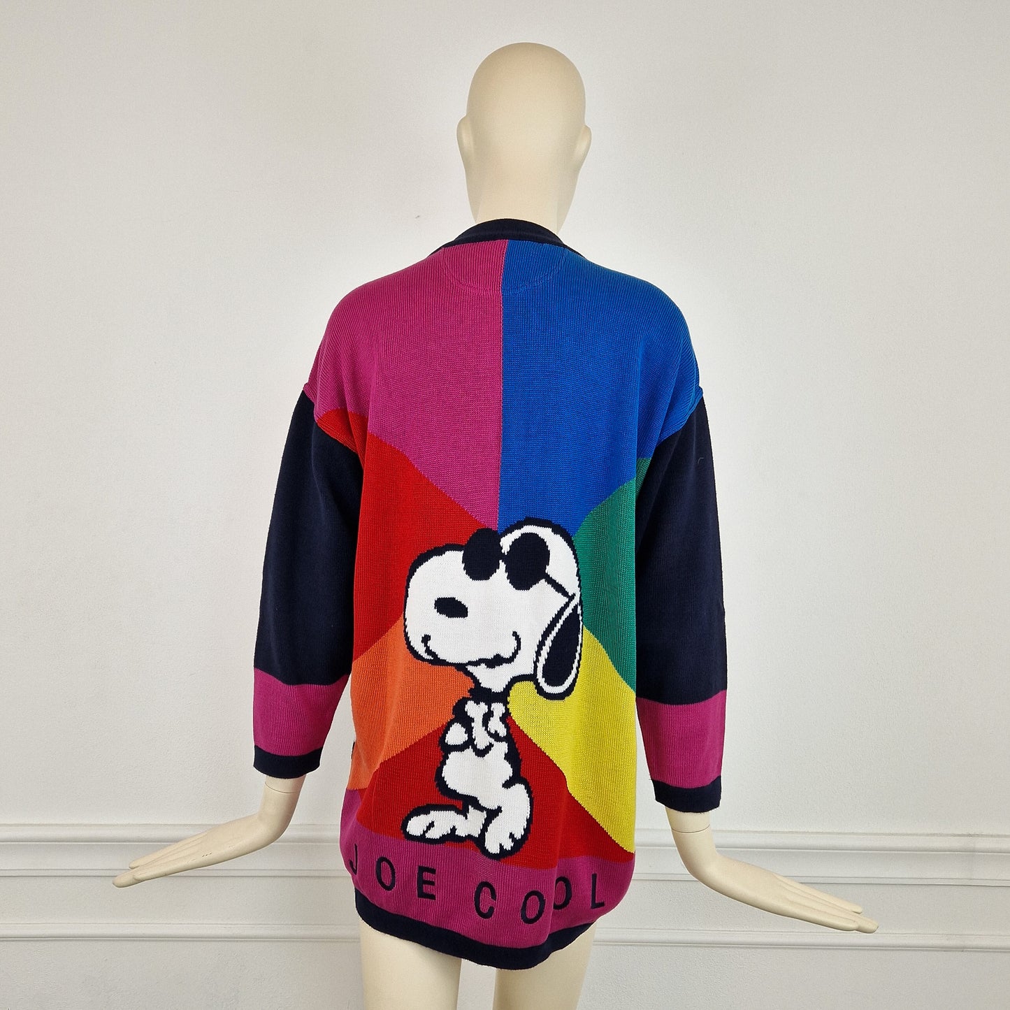 Cardigan vintage Jc de Castelbajac "Joe Cool" snoopy