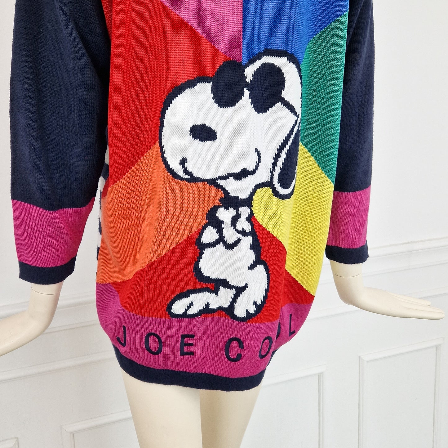 Cardigan vintage Jc de Castelbajac "Joe Cool" snoopy