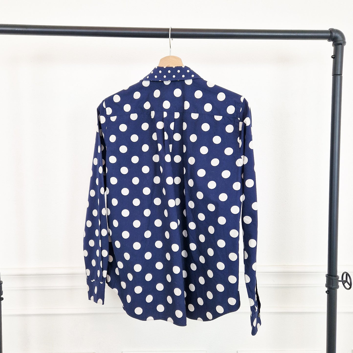 Camicia Comme des Garçons pois blu