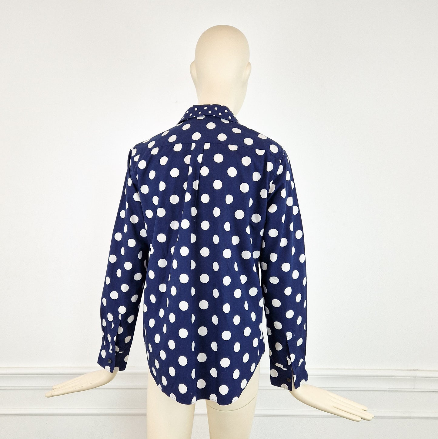 Camicia Comme des Garçons pois blu