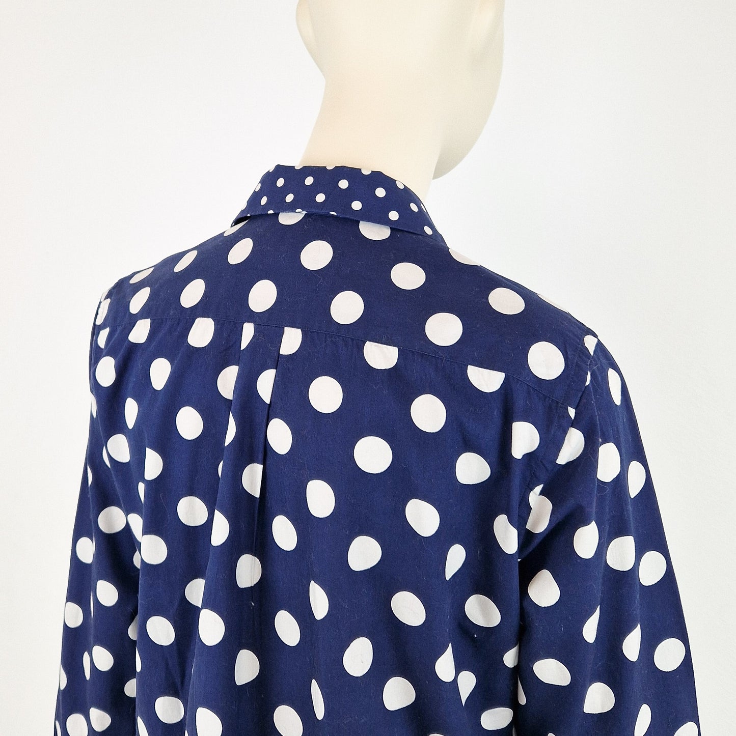 Camicia Comme des Garçons pois blu